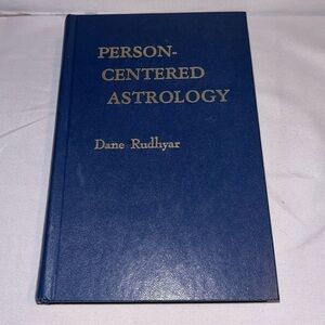 Person- Centered Astrology for new minds by: Dane Rudhyar Hard Cover